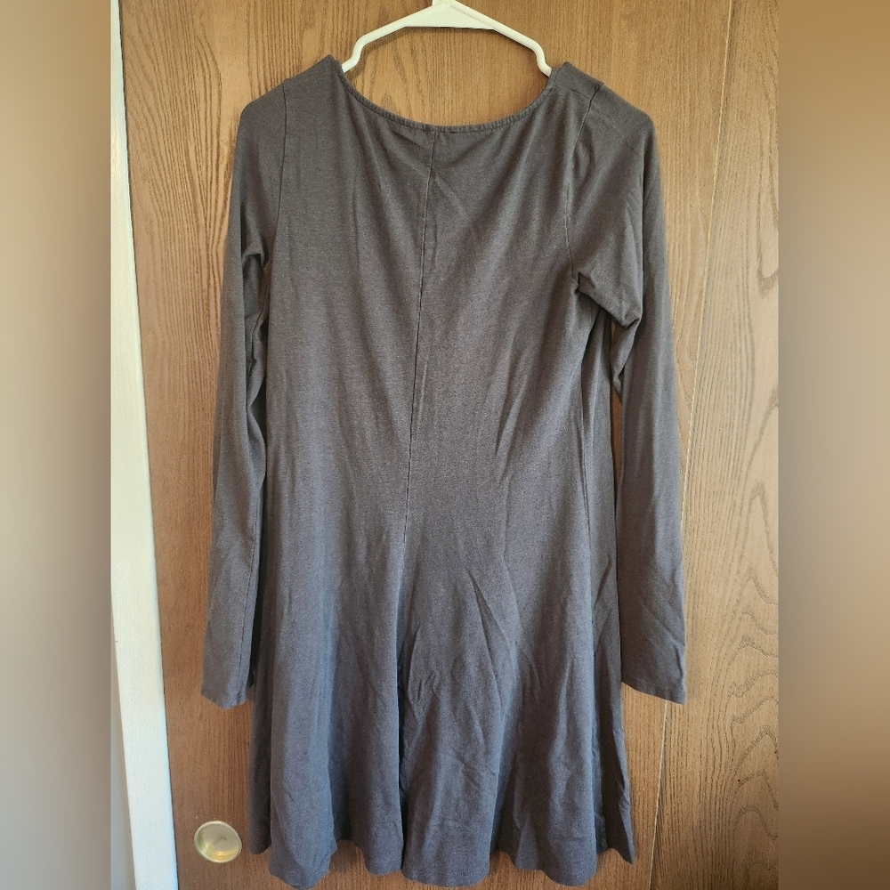 Express Black Long Sleeve Dress - Picture 2 of 3